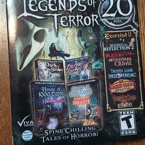 Legends of Terror Collector’s Edition - 20 Complete PC Games - Mystery Masters D